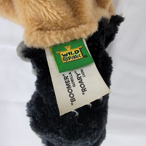 Wild Republic Switch-A-Roos 12" Boomer Gorilla & Roary Lion Combo 2 in 1 2015 - Picture 7 of 9
